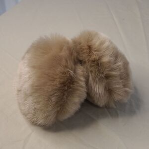 Faux fur ear muffs